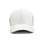 HEAD GEAR SOLID WHITE TRUCKER CAP