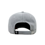 HEAD GEAR LIGHT GREY AND BLACK REDEFINED SUEDE CAP