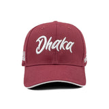 HEAD GEAR DHAKA MAROON SANDWICH CAP