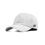 HEAD GEAR SOLID WHITE SUEDE CAP