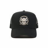 HEAD GEAR PIRATE SKULL TRUCKER CAP