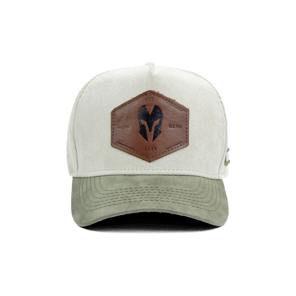 HEAD GEAR HG CORE LEATHER PATCH CAP - HGCH03