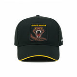 HEAD GEAR BLACK MAMBA 3D PATCH PREMIUM HIGH CROWN CAP