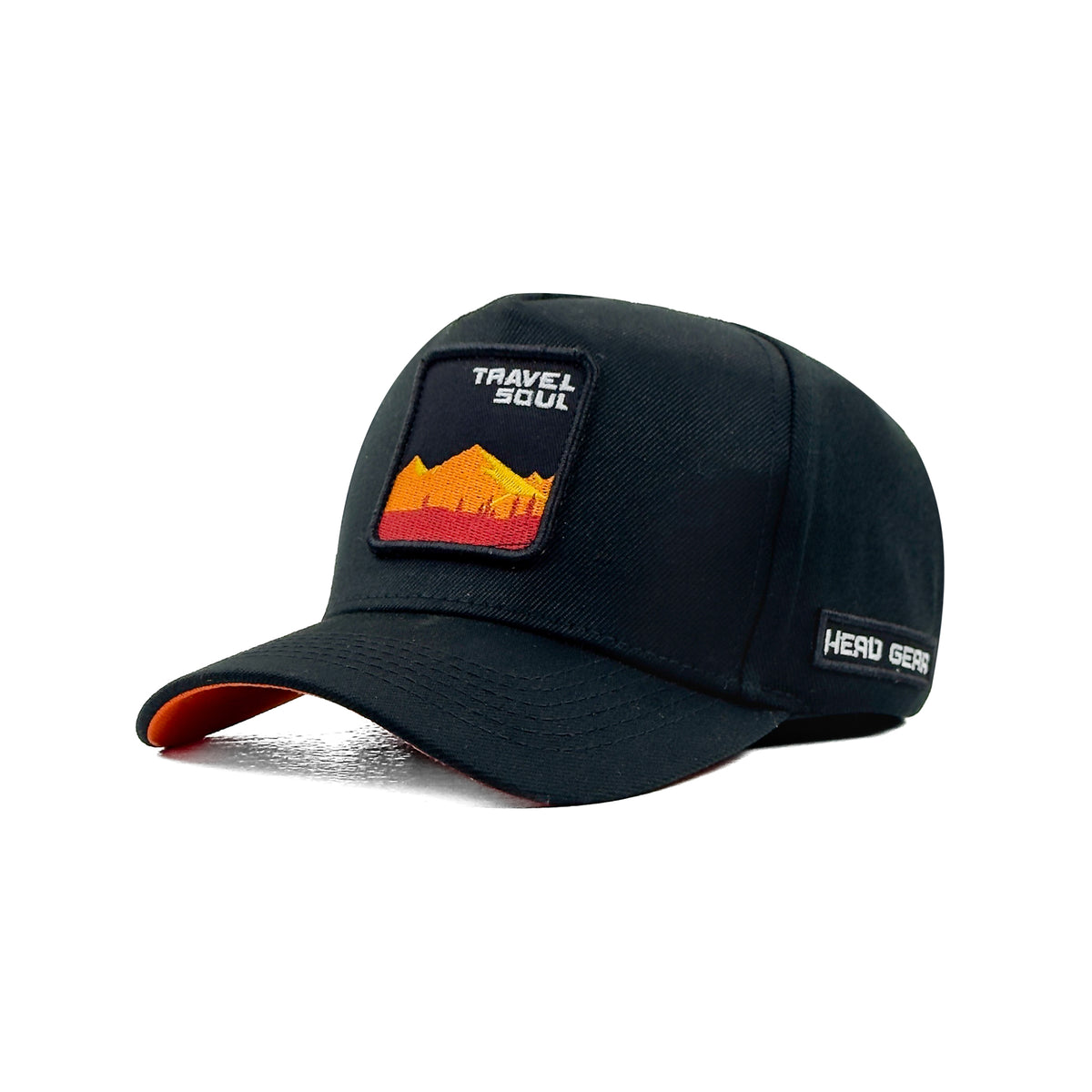 HEAD GEAR TRAVEL SOUL 3D PATCH PREMIUM HIGH CROWN CAP