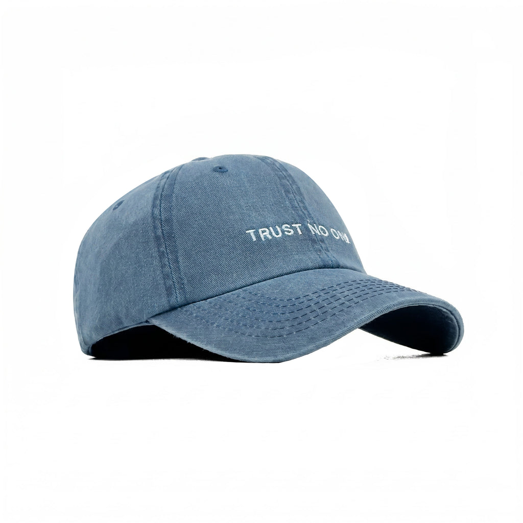 HEAD GEAR TRUST NO ONE DENIM CAP