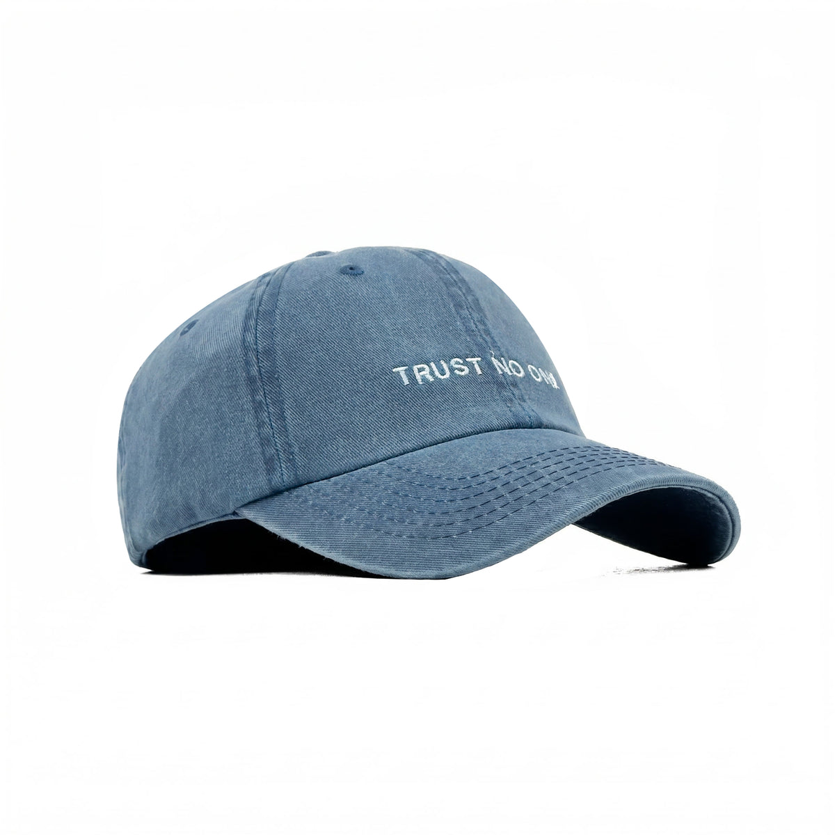HEAD GEAR TRUST NO ONE DENIM CAP