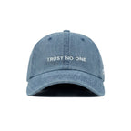 HEAD GEAR TRUST NO ONE DENIM CAP