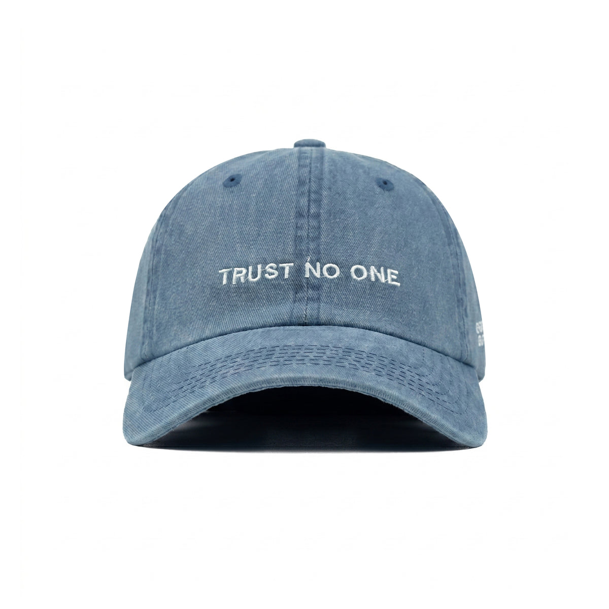 HEAD GEAR TRUST NO ONE DENIM CAP