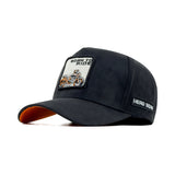 HEAD GEAR BORN TO RIDE 3D PATCH PREMIUM HIGH CROWN CAP