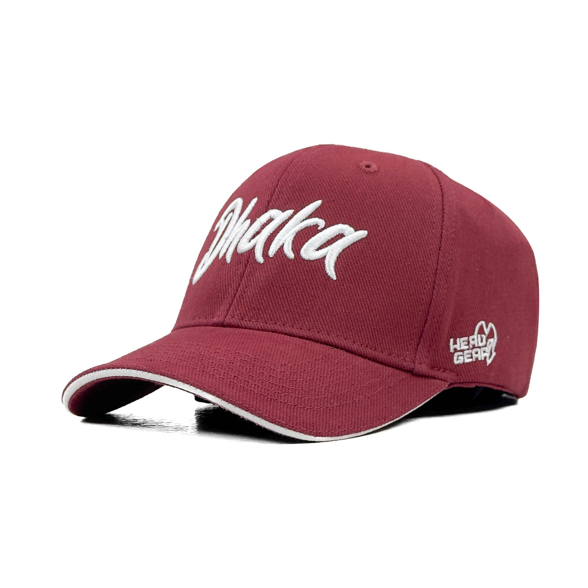 HEAD GEAR DHAKA MAROON SANDWICH CAP