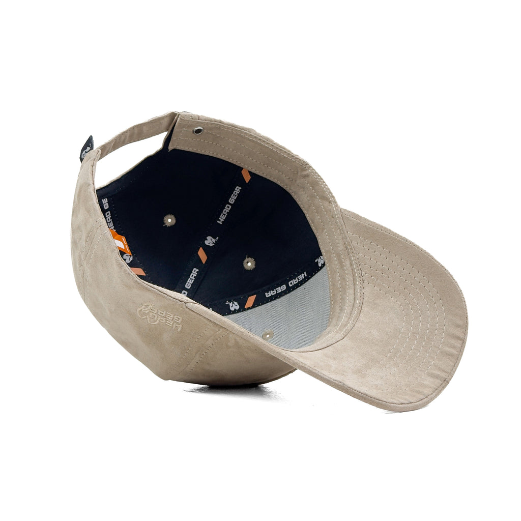 HEAD GEAR OFF-WHITE SUPER SUEDE CAP