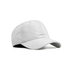 HEAD GEAR SOLID WHITE SUEDE CAP