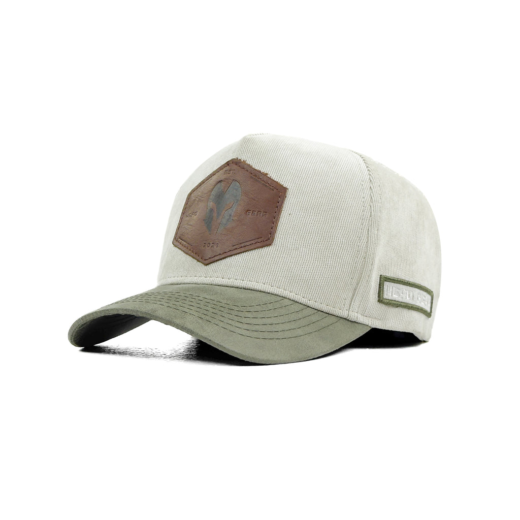 HEAD GEAR HG CORE LEATHER PATCH CAP - HGCH03