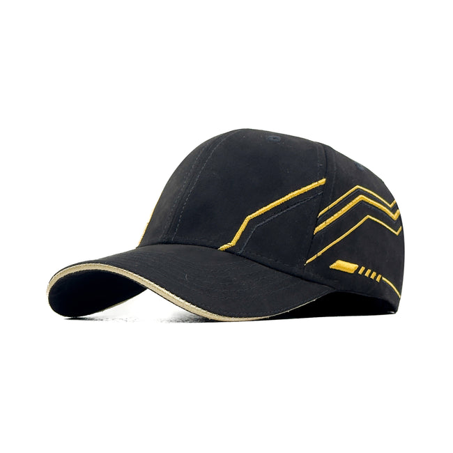 HEAD GEAR HYPER LINE BLACK CAP
