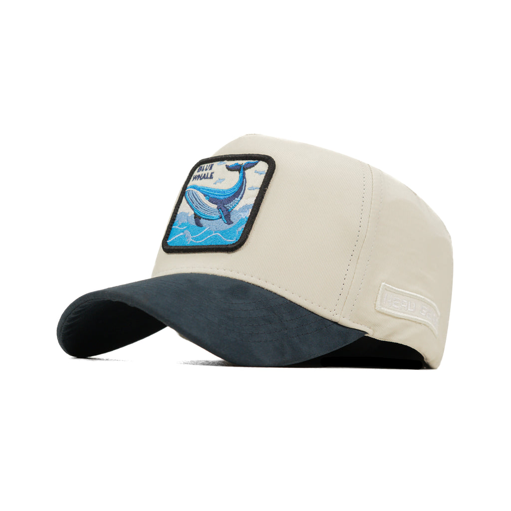 HEAD GEAR WHALE 3D PATCH PREMIUM HIGH CROWN CAP