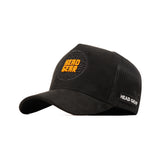 HEAD GEAR BLACK TRUCKER CAP