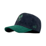 HEAD GEAR BLACK AND GREEN REDEFINED CORD CAP