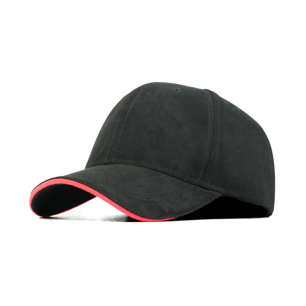 HEAD GEAR ELEGANTE ZERO BLACK SANDWICH ORANGE CAP (NO LOGO)