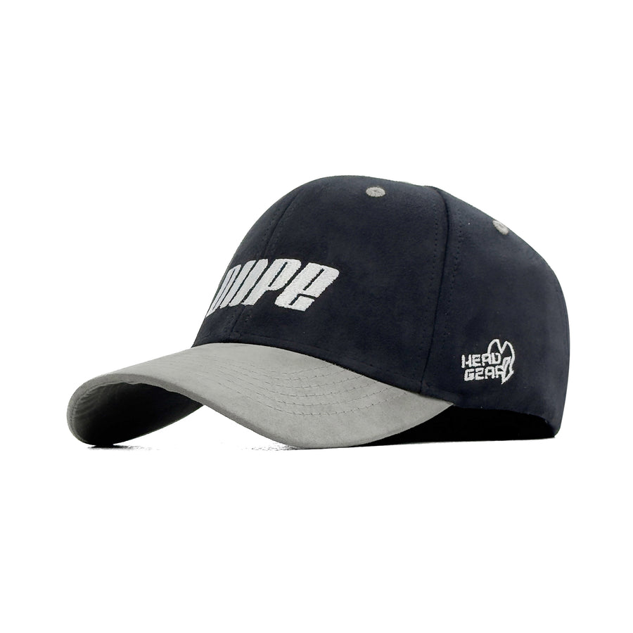 HEAD GEAR DOPE BLACK AND GREY CAP