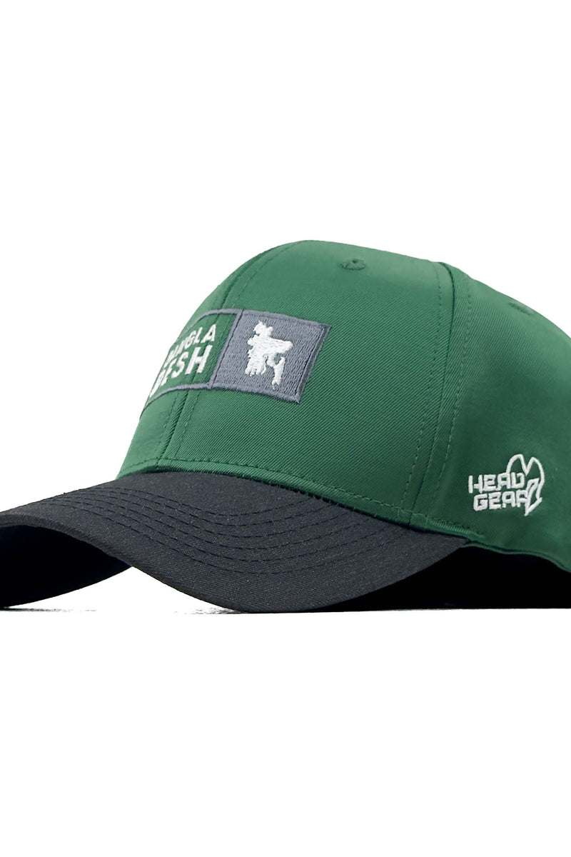 HEAD GEAR BANGLADESH GREEN GREY CAP