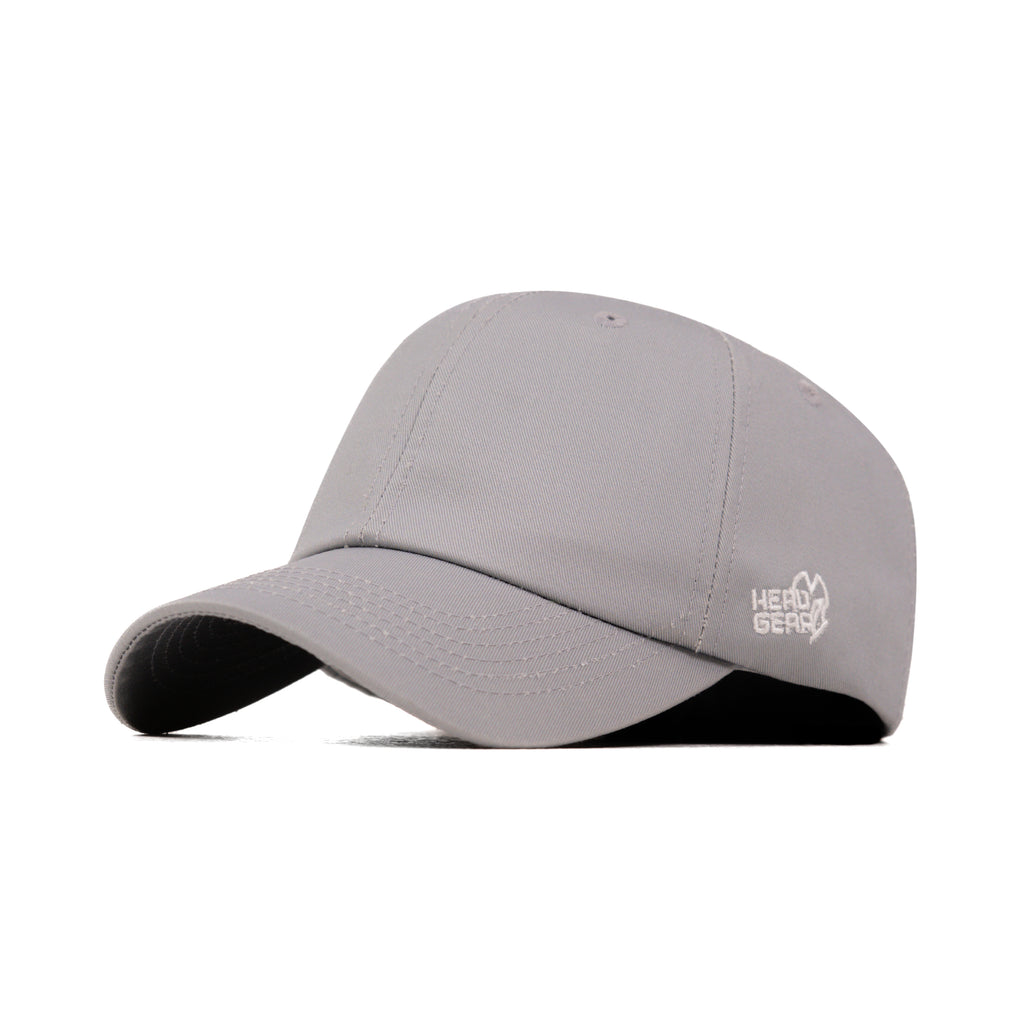HEAD GEAR SOLID LIGHT GREY CAP