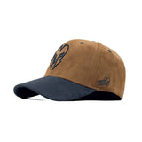 HEAD GEAR BROWN REDEFINED SUEDE CAP