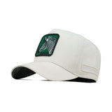 HEAD GEAR ZEBRA 3D PATCH PREMIUM HIGH CROWN CAP