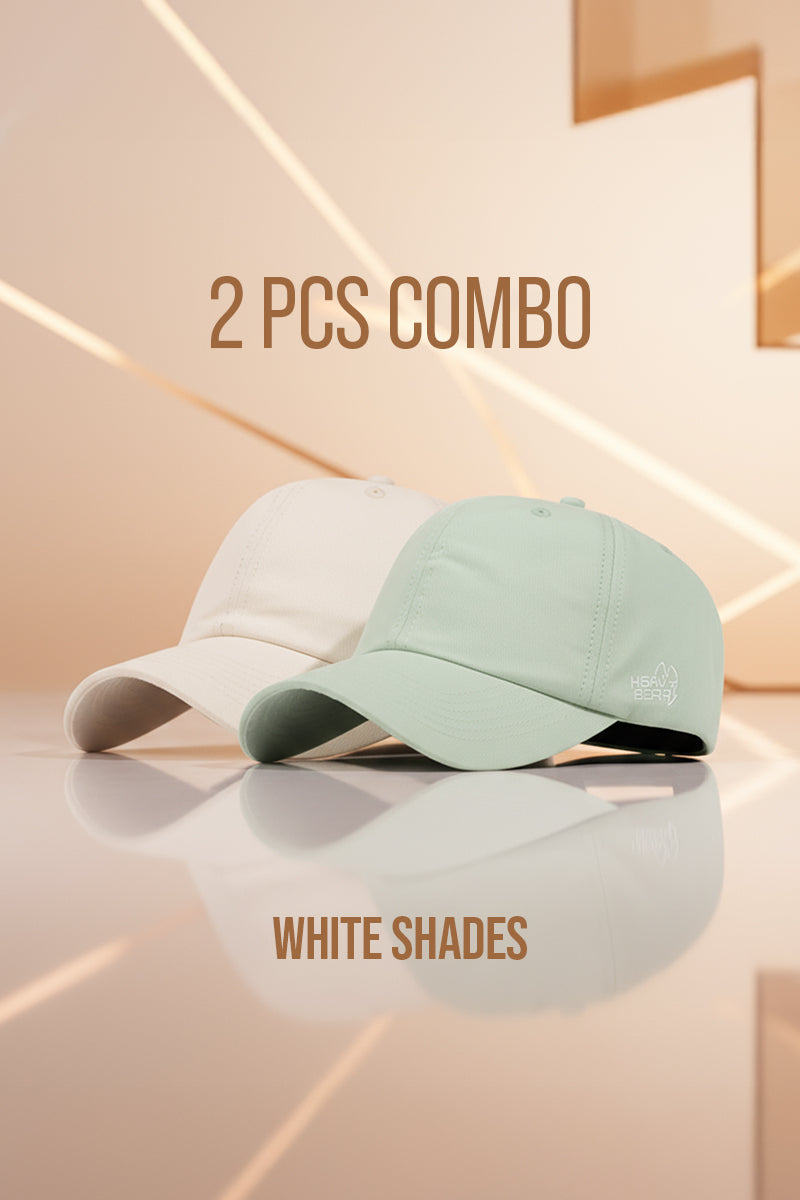 2 PCS COMBO OF WHITE SHADES