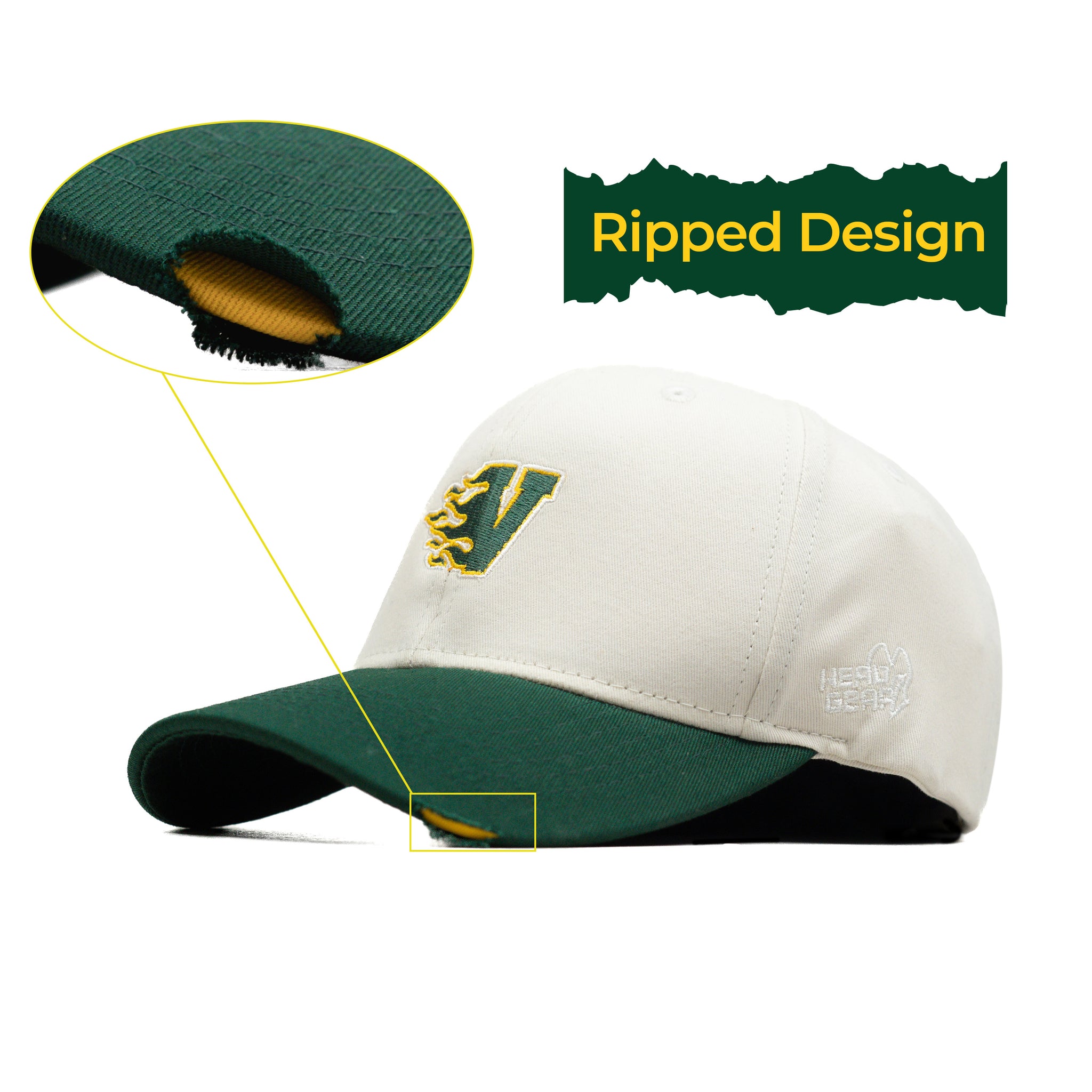 HEAD GEAR V RIPPED CAP