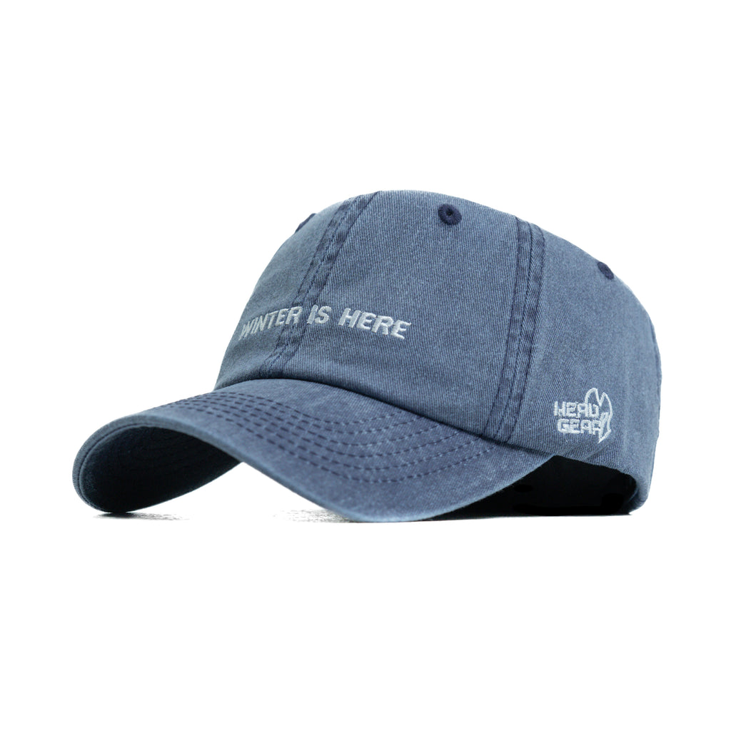 HEAD GEAR WINTER IS HERE DENIM CAP