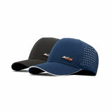 2 PCS COMBO OF NAVY BLUE AND BLACK ACTI FLEX SIGNATURE CAP