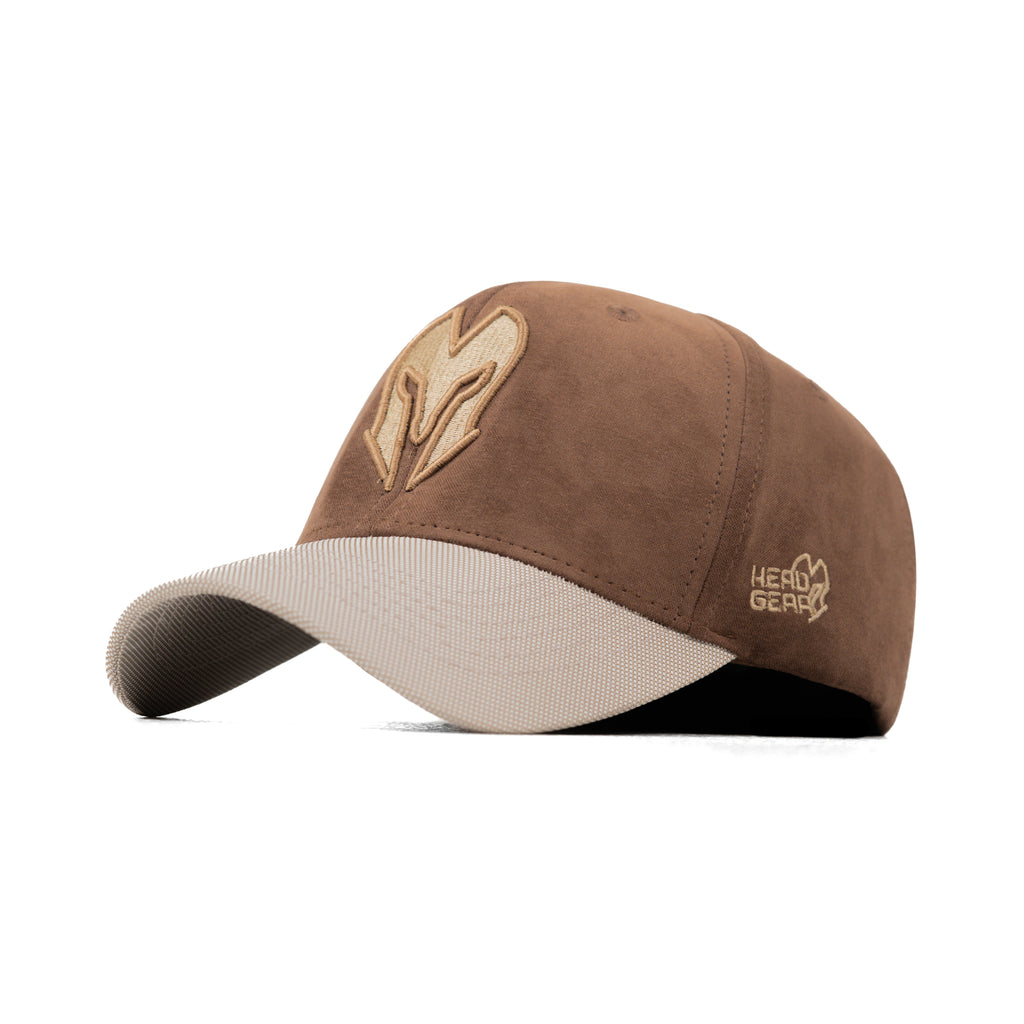 HEAD GEAR LIGHT CHOCOLATE REDEFINED SUEDE CAP