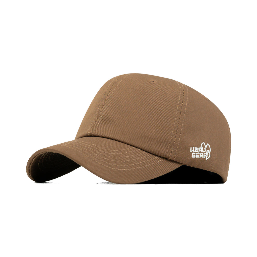 HEAD GEAR SOLID DARK BROWN CAP