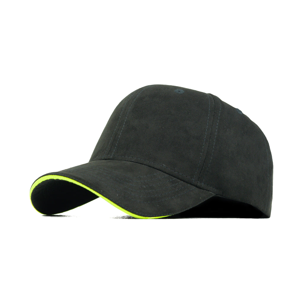 HEAD GEAR ELEGANTE ZERO BLACK SANDWICH NEON CAP (NO LOGO)