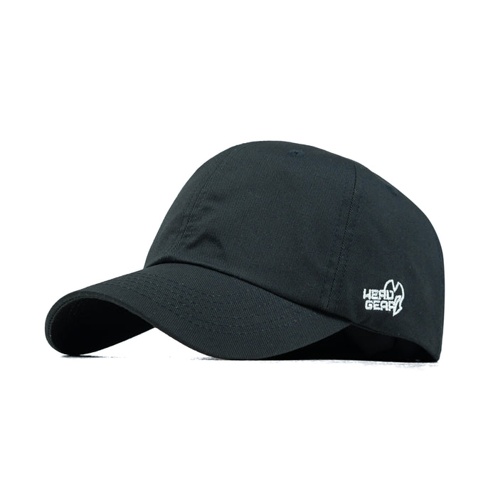 HEAD GEAR SOLID BLACK CAP