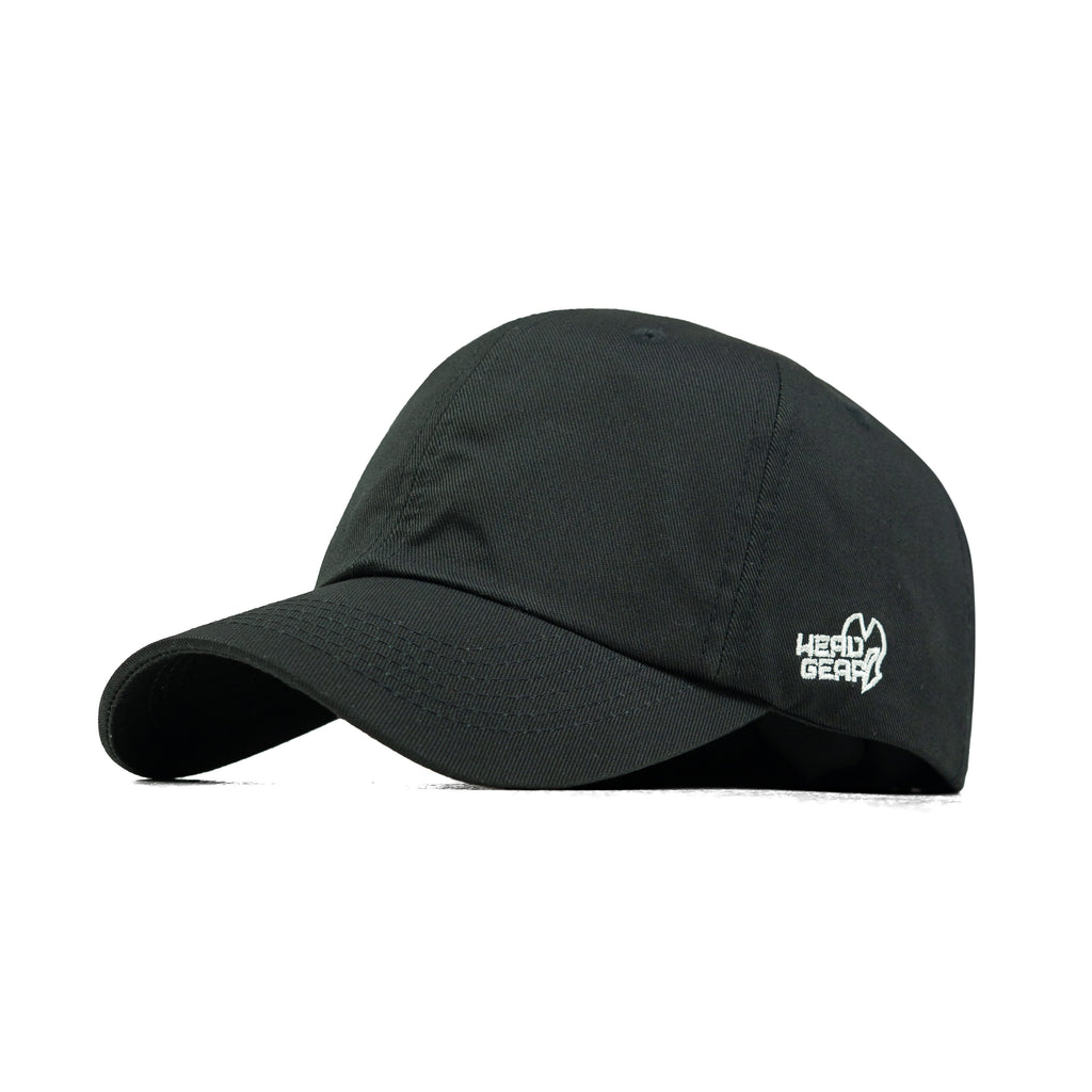 HEAD GEAR SOLID BLACK CAP
