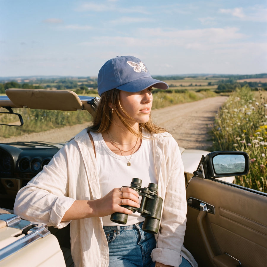HEAD GEAR FLORAL WINGS CAP