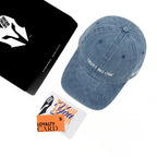 HEAD GEAR TRUST NO ONE DENIM CAP