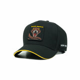 HEAD GEAR BLACK MAMBA 3D PATCH PREMIUM HIGH CROWN CAP
