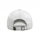 HEAD GEAR SOLID WHITE SUEDE CAP