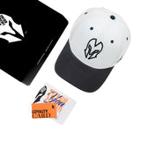 HEAD GEAR WHITE BLACK REDEFINED CAP