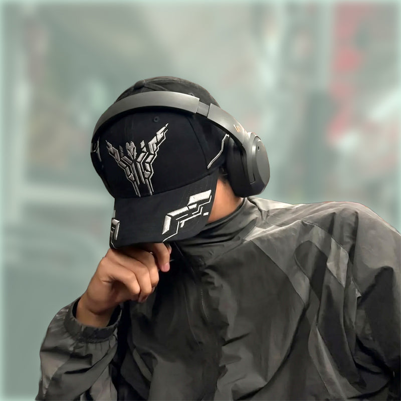 HEAD GEAR SILVER IRON CAP