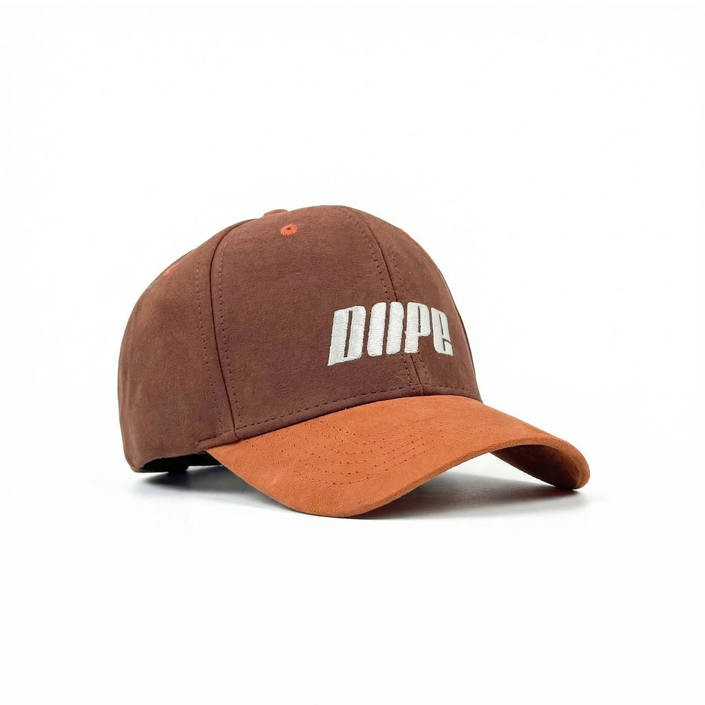 HEAD GEAR DOPE BROWN AND ORANGE CAP