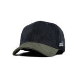 HEAD GEAR BLACK OLIVE DUAL TONE CORD CAP