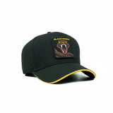 HEAD GEAR BLACK MAMBA 3D PATCH PREMIUM HIGH CROWN CAP
