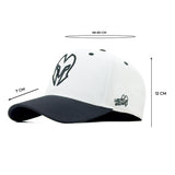 HEAD GEAR WHITE BLACK REDEFINED CAP