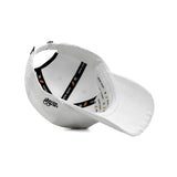 HEAD GEAR SOLID WHITE SUEDE CAP
