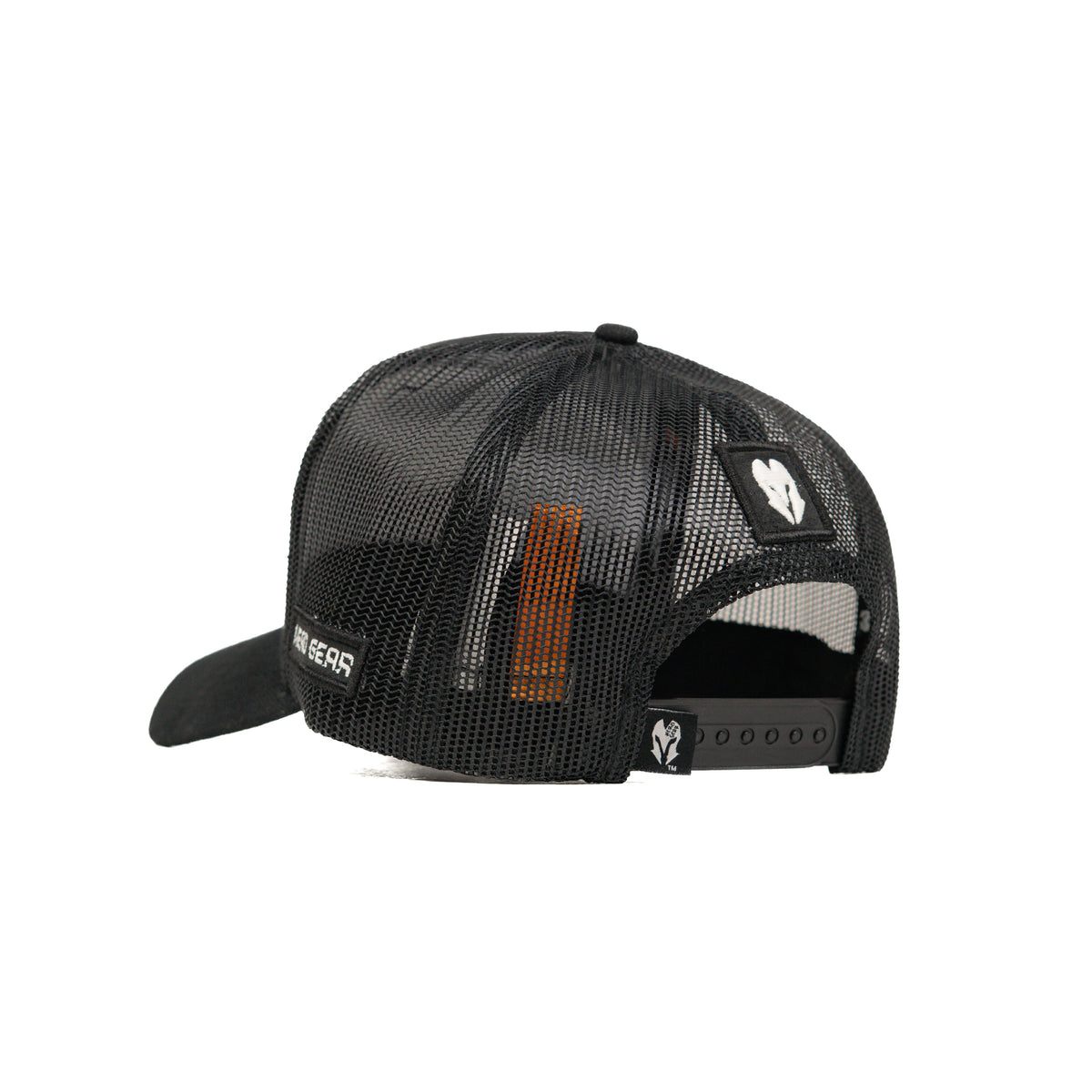 HEAD GEAR PIRATE SKULL TRUCKER CAP
