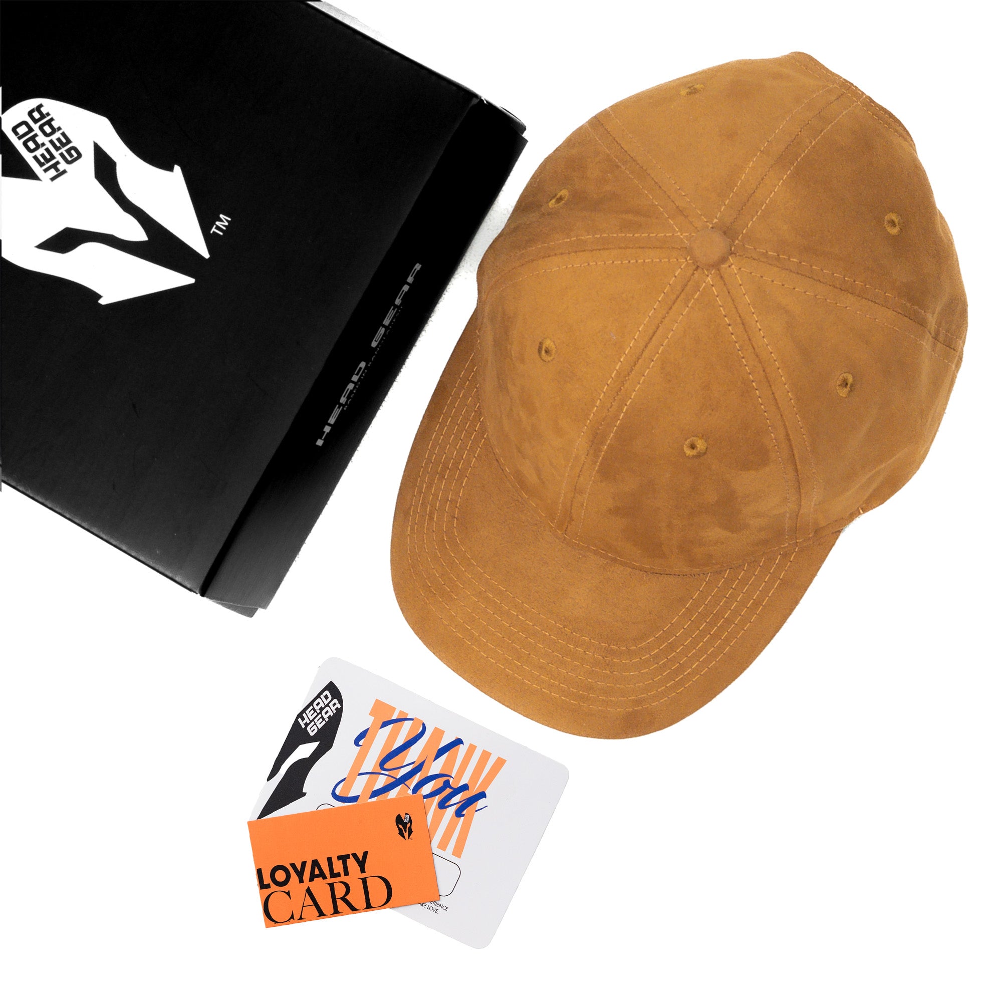 HEAD GEAR ELEGANTE ZERO BROWN CAP (NO LOGO)