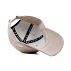 HEAD GEAR SOLID SOFT PEACH SUEDE CAP